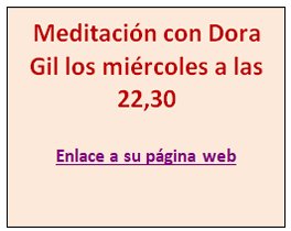 Meditación con Dora Gil_Anuncio